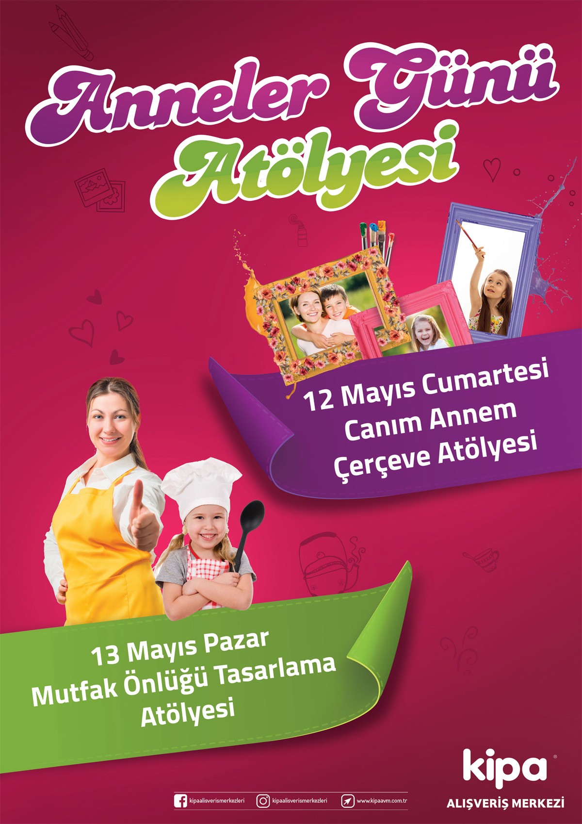 Canım Annem &Ccedil;er&ccedil;eve At&ouml;lyesi ve Mutfak &Ouml;nl&uuml;ğ&uuml; Tasarlama At&ouml;lyesi