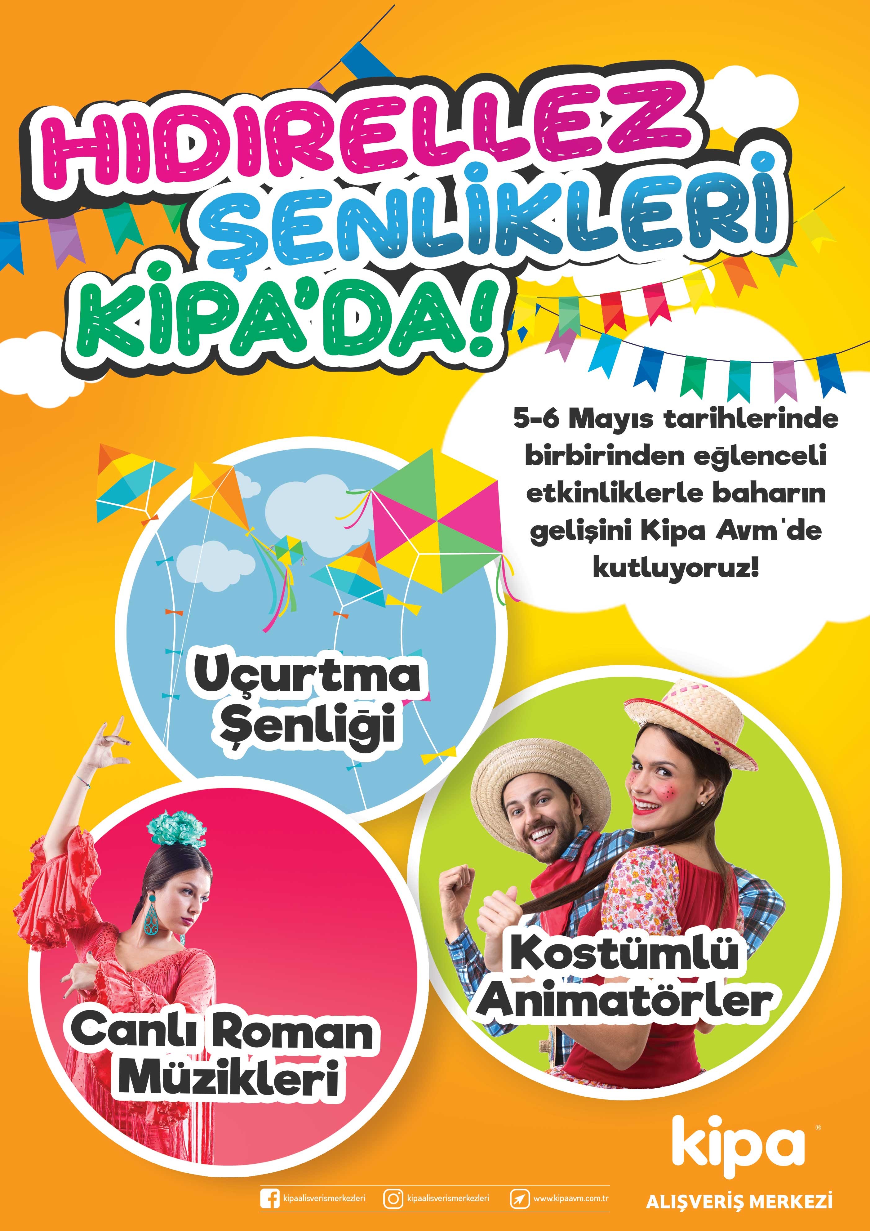 HIDIRELLEZ ŞENLİKLERİ KİPA&rsquo;DA