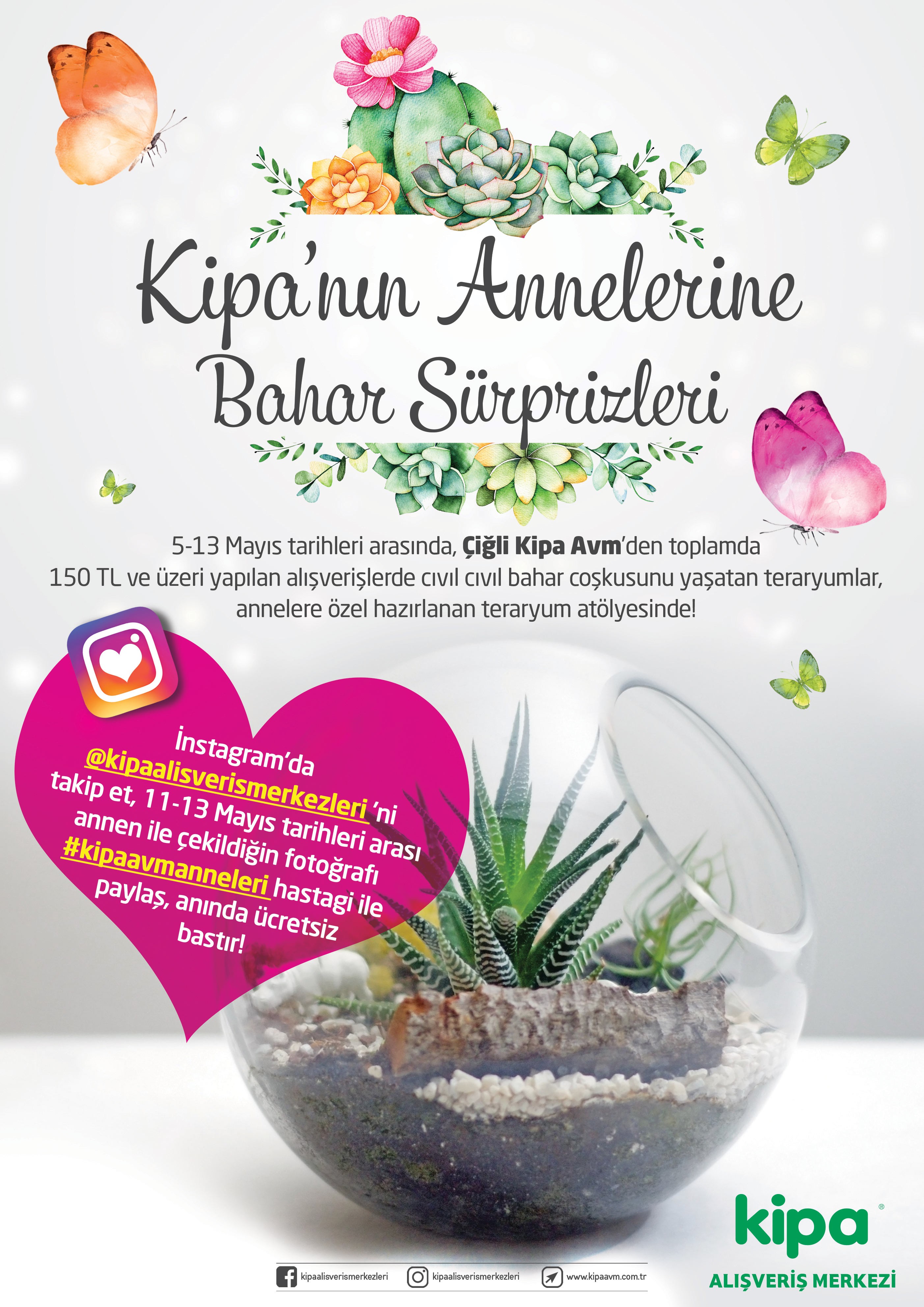 KİPA'NIN ANNELERİNE BAHAR S&Uuml;PRİZLERİ