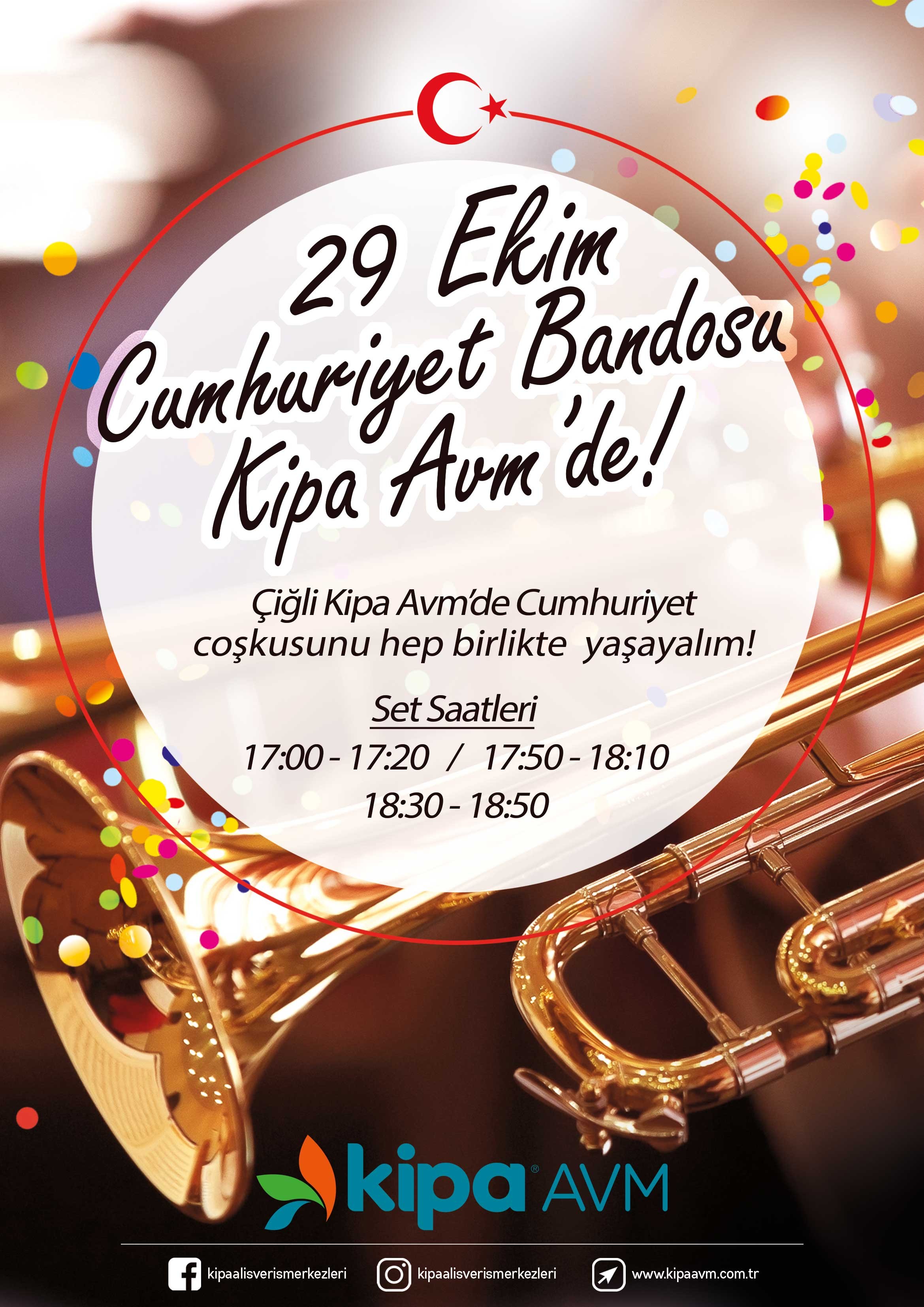 29 Ekim Cumhuriyet Bandosu Kipa AVM&rsquo;de!