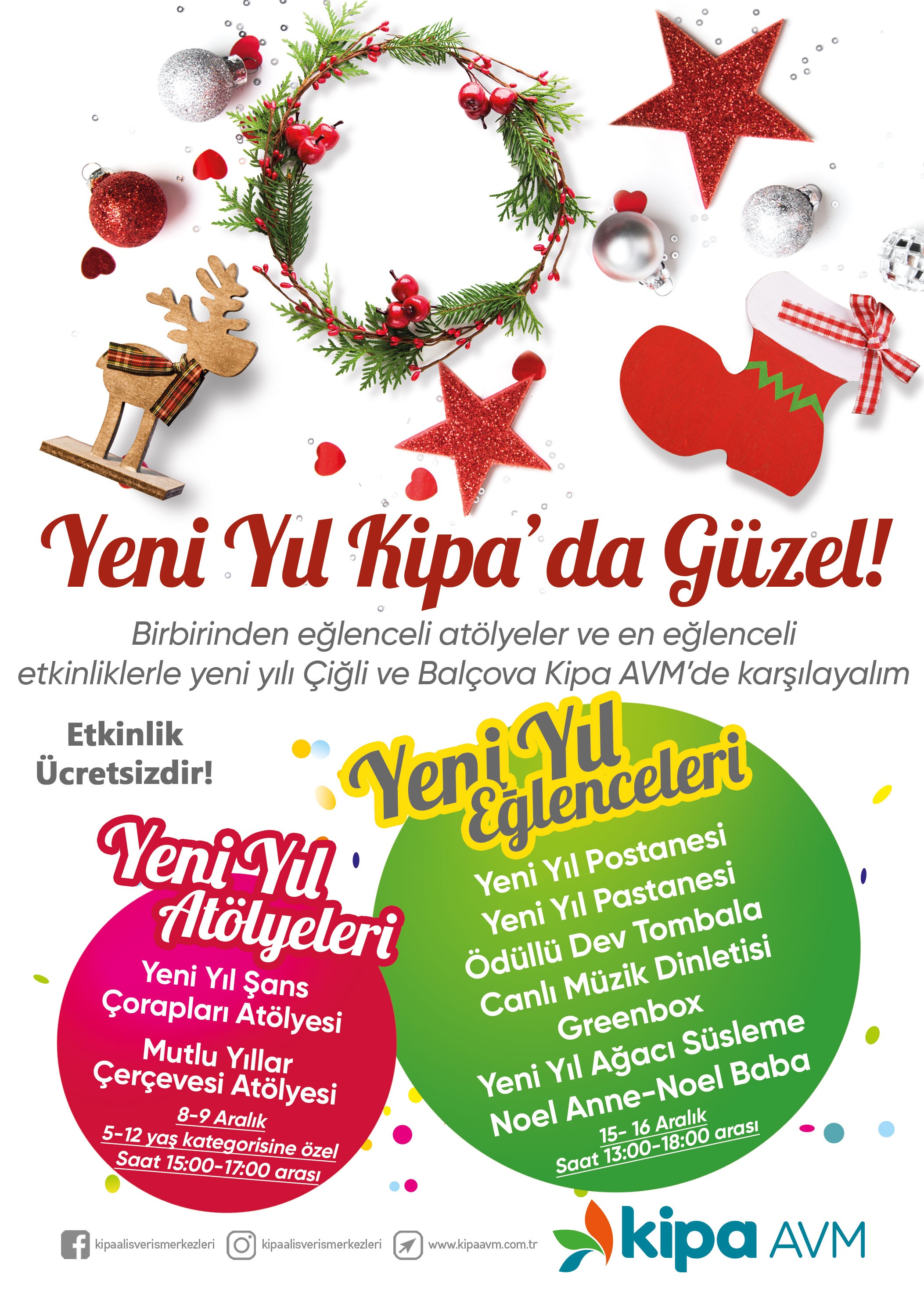 Yeni Yıl Kipa&rsquo;da G&uuml;zel!