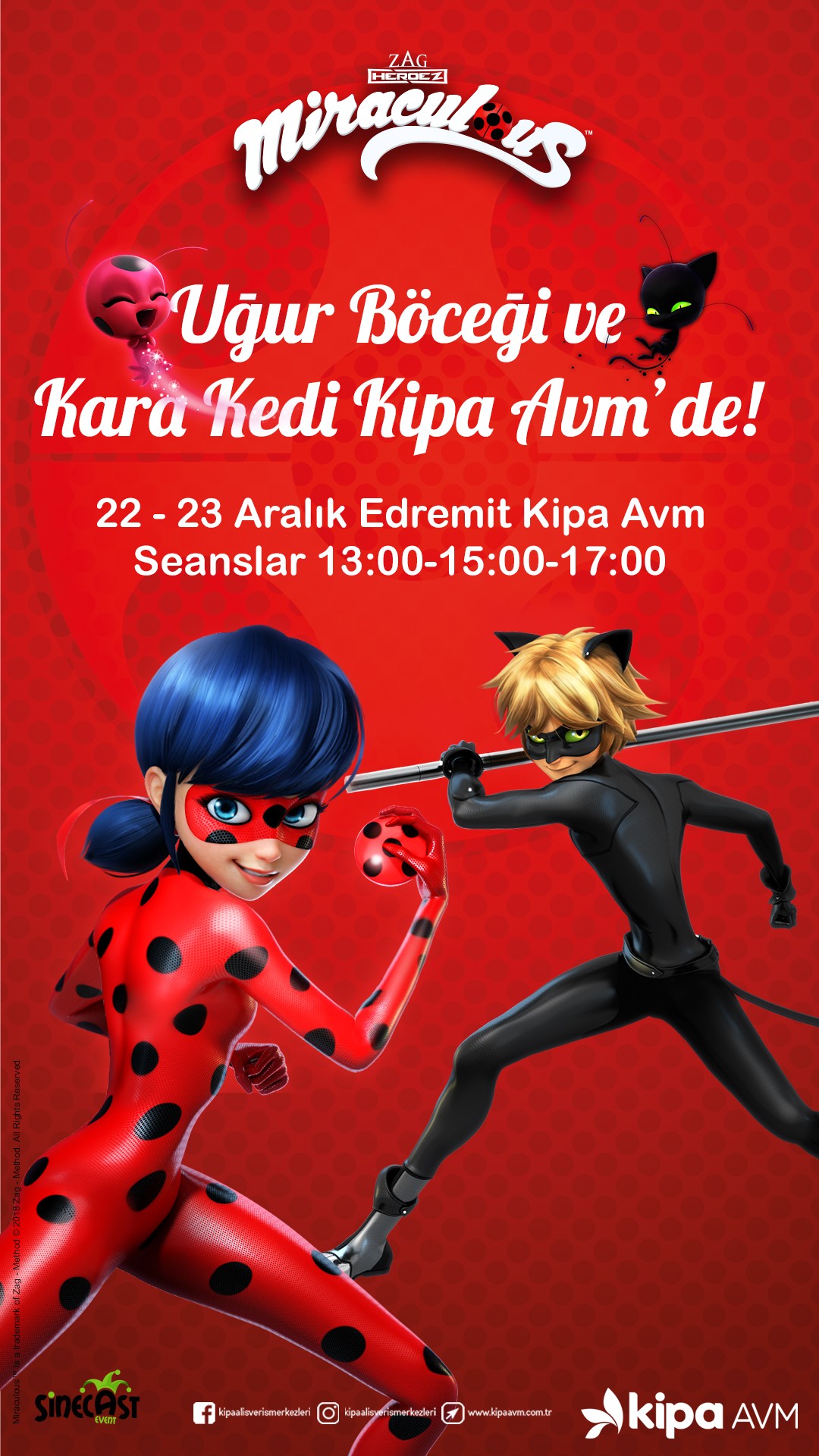 Uğur B&ouml;ceği ve Kara Kedi Kipa AVM&rsquo;de!