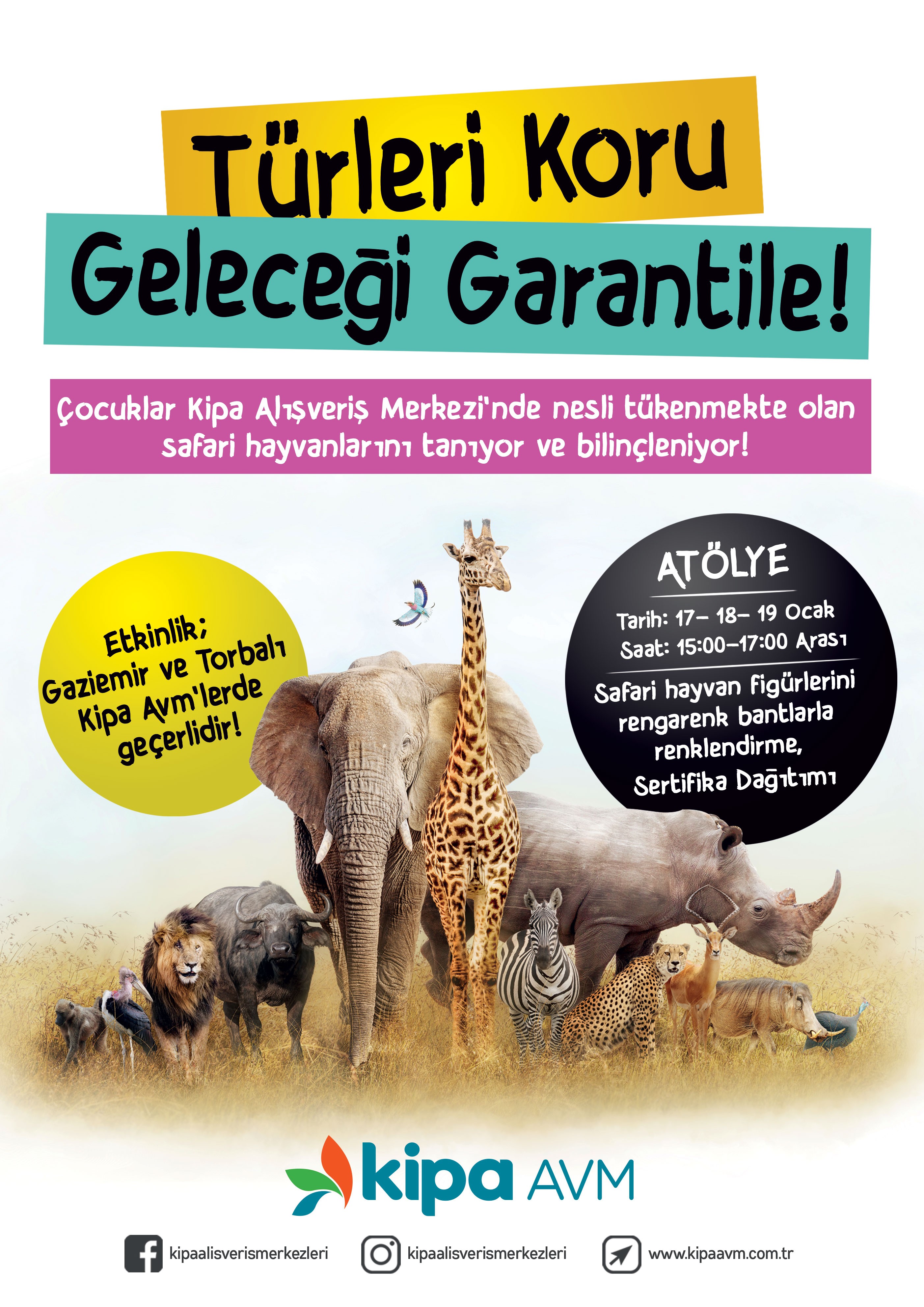 T&uuml;rleri&nbsp;Koru&nbsp;Geleceği&nbsp;Garantile!