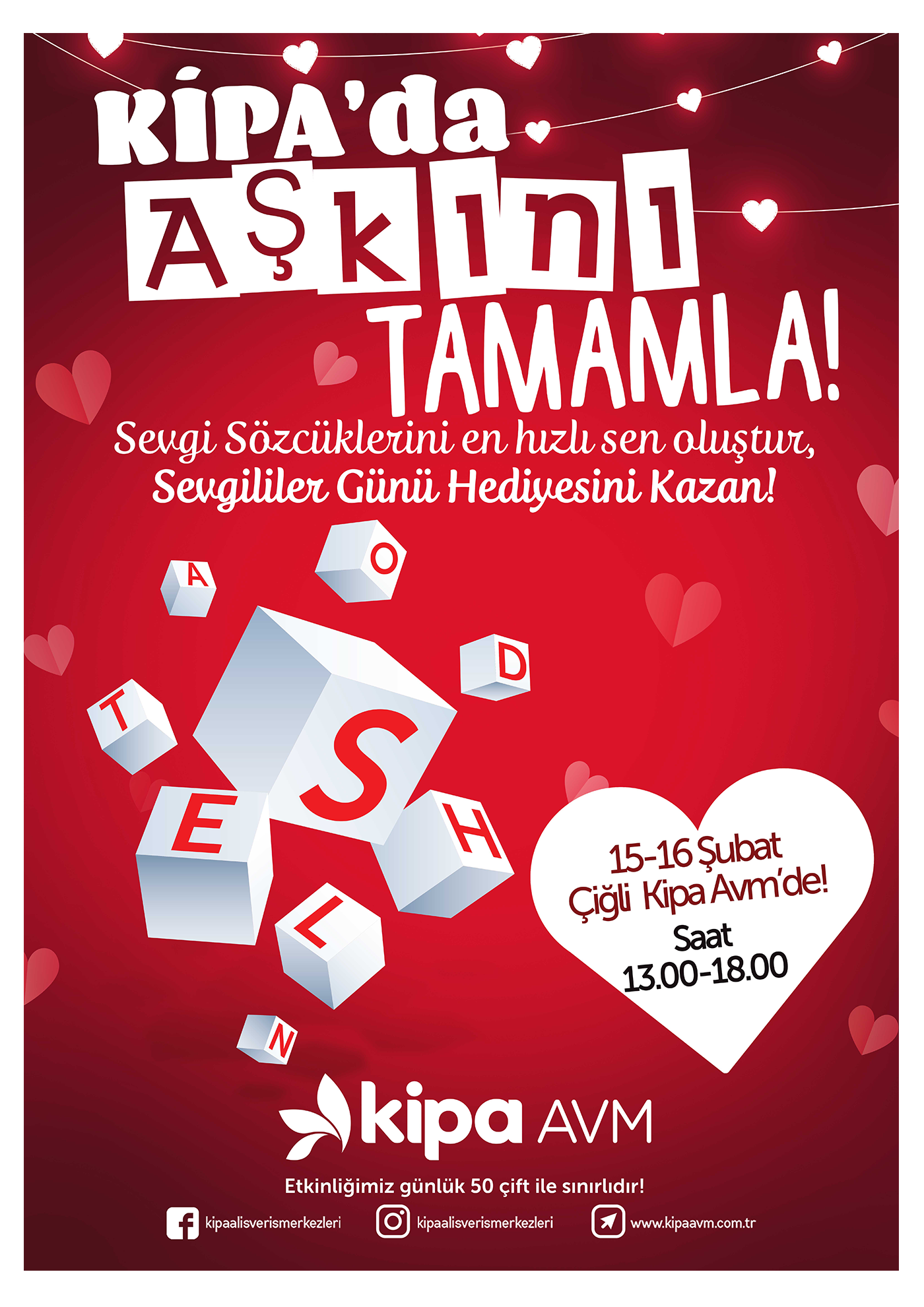 &Ccedil;iğli Kipa'da Aşkını Tamamla!