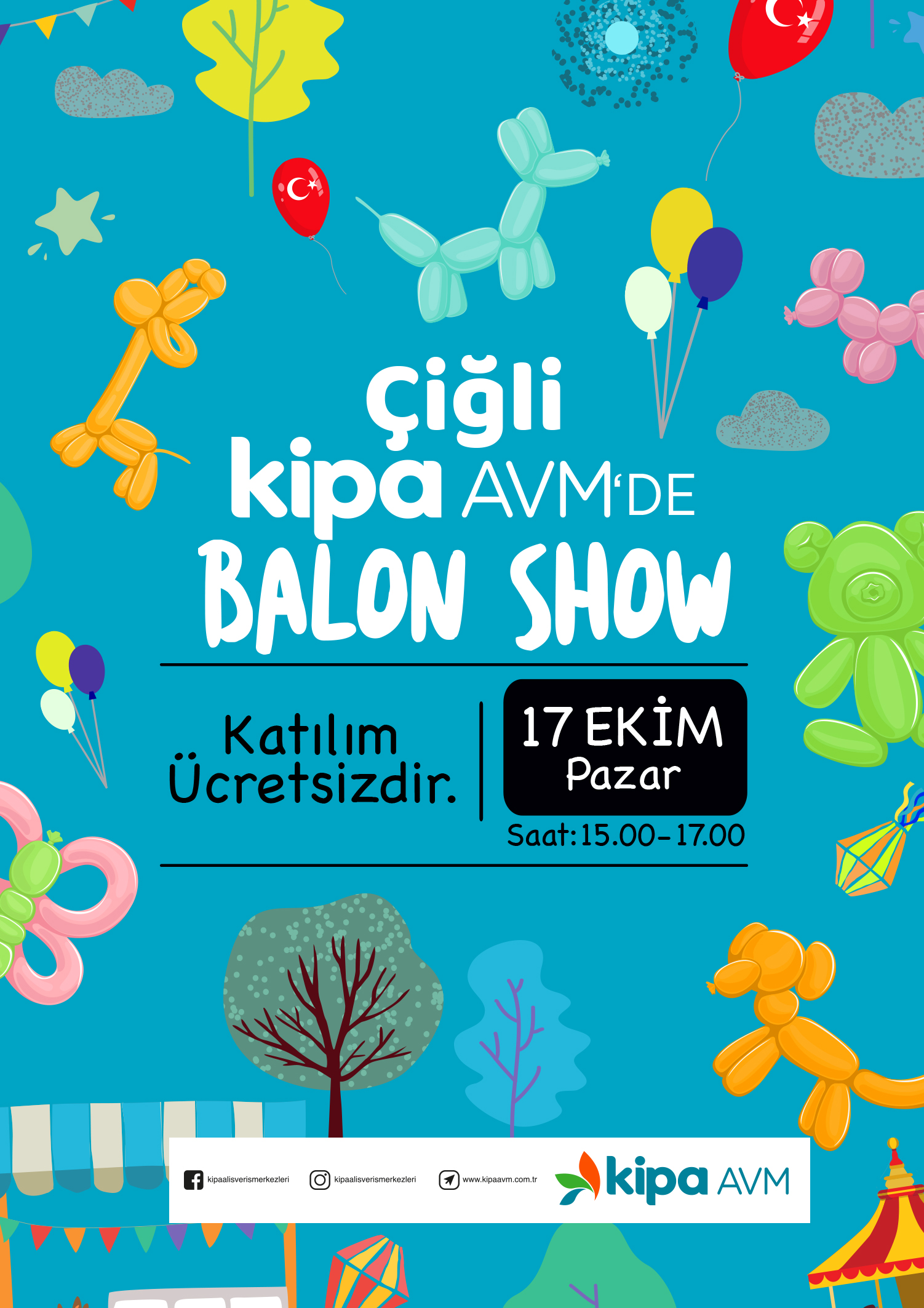 &Ccedil;iğli Kipa AVM'de Balon Show!

