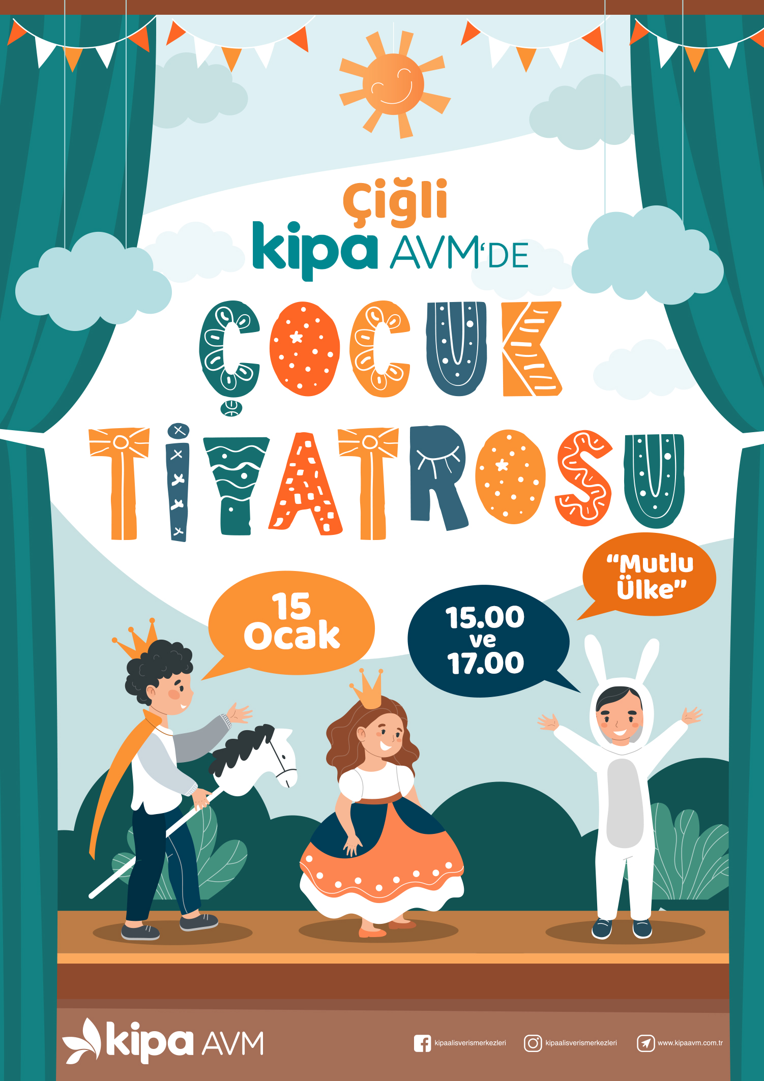 &Ccedil;iğli Kipa AVM'de &Ccedil;ocuk Tiyatrosu!
