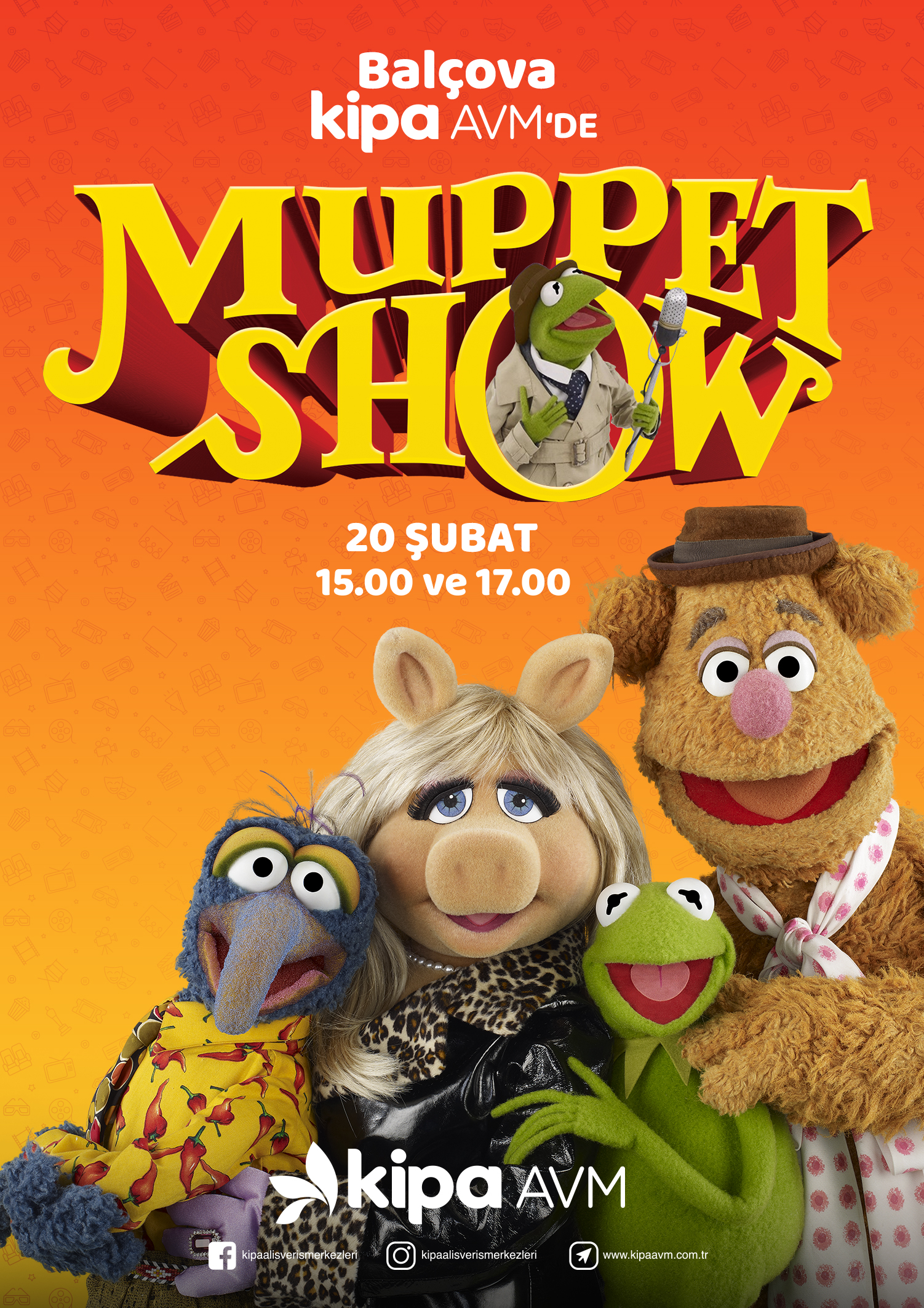 Bal&ccedil;ova Kipa AVM'de Muppet Show!
