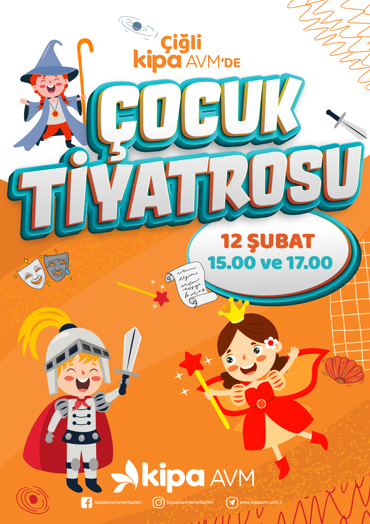 &Ccedil;iğli Kipa AVM'de &Ccedil;ocuk Tiyatrosu!
