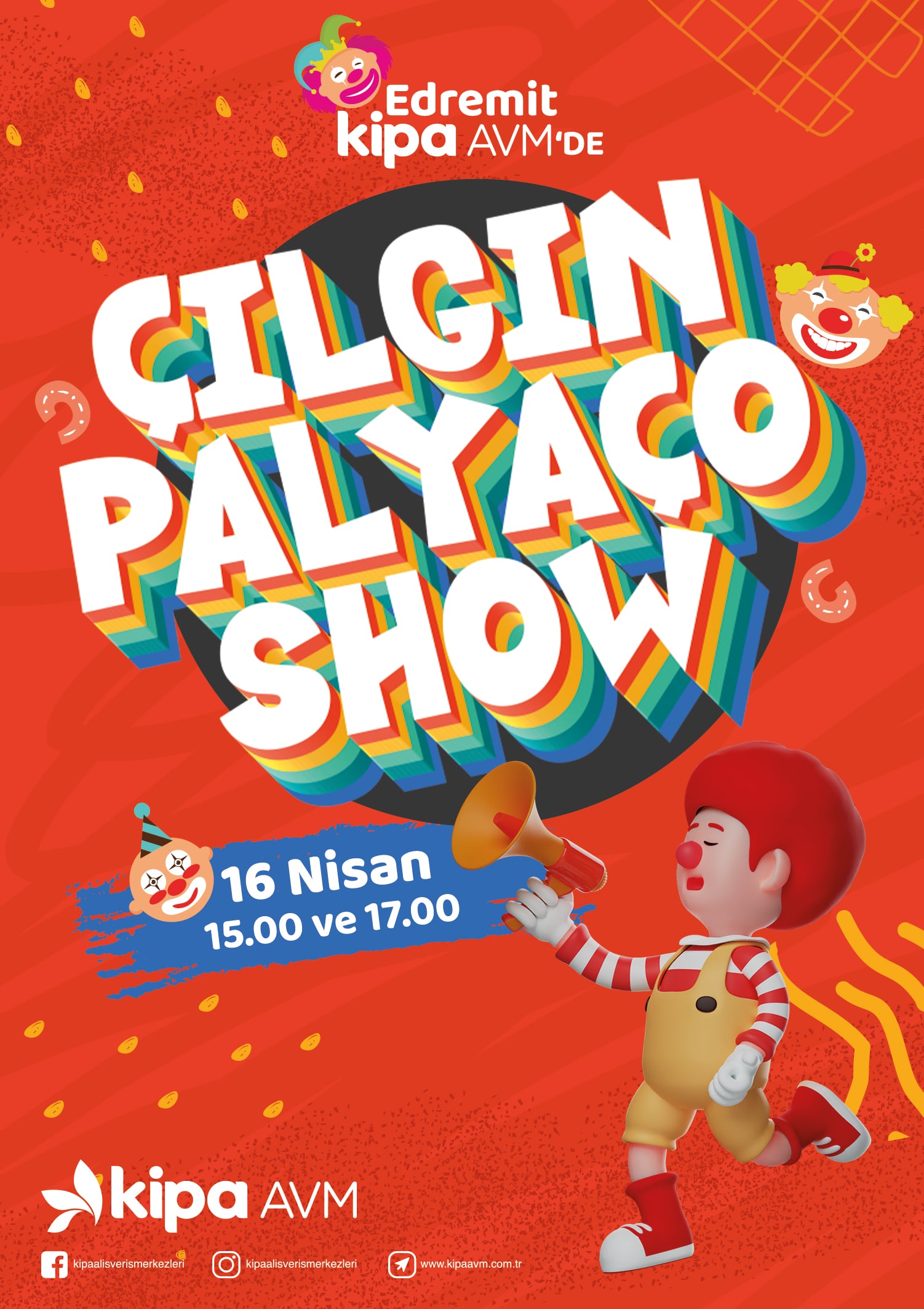 &Ccedil;ılgın Palya&ccedil;o Show Edremit Kipa AVM'de!