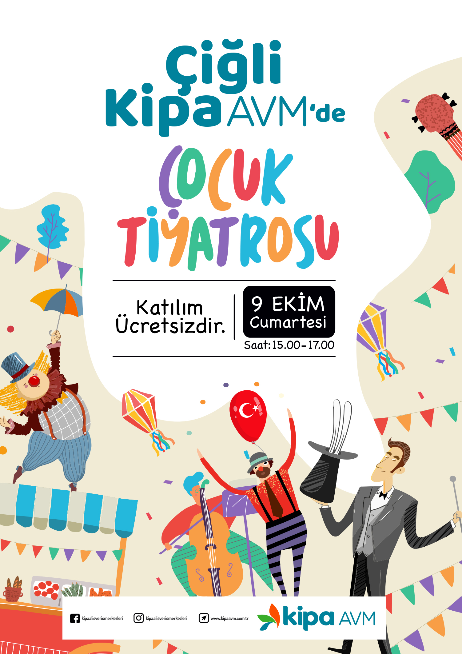 &Ccedil;iğli Kipa AVM'de &Ccedil;ocuk Tiyatrosu!
