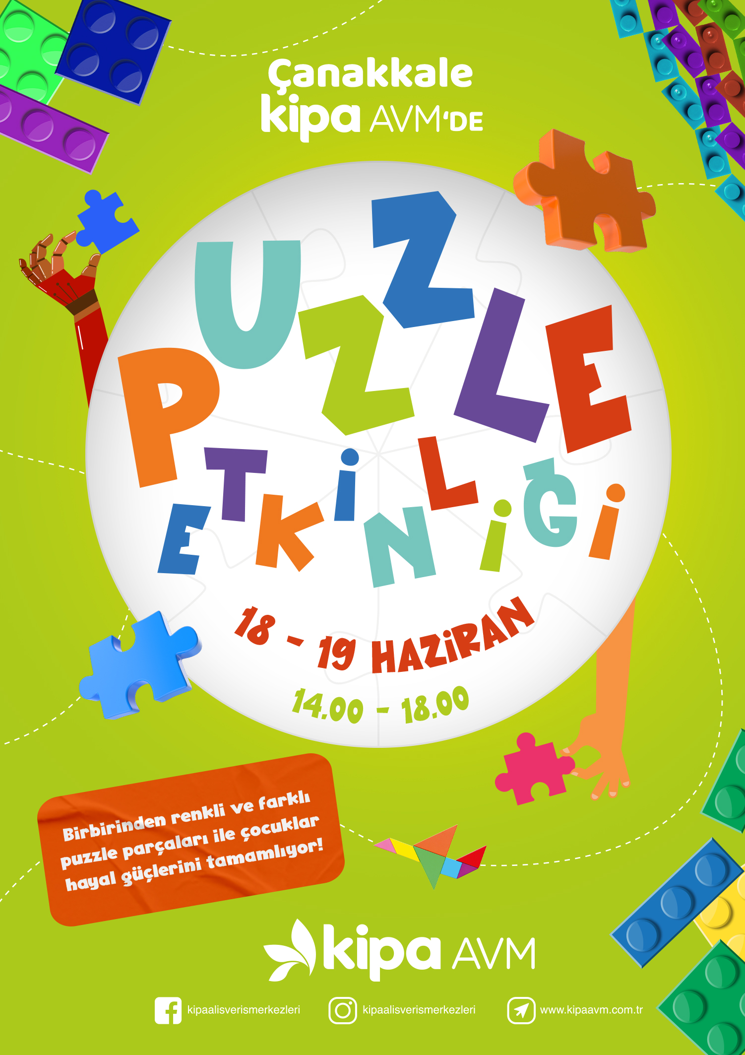 &Ccedil;anakkale Kipa AVM'de Puzzle Etkinliği!