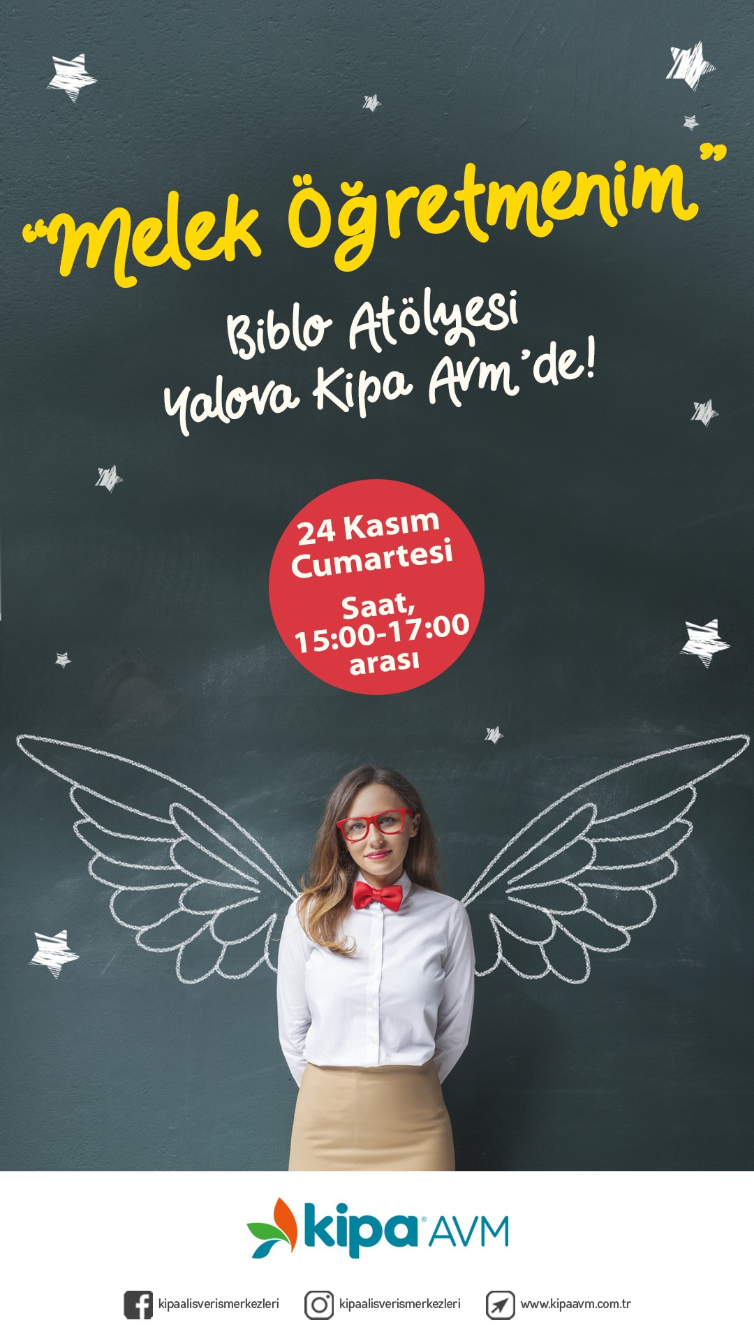 &ldquo;Melek &Ouml;ğretmenim&rdquo; Biblo At&ouml;lyesi Yalova Kipa AVM&rsquo;de!