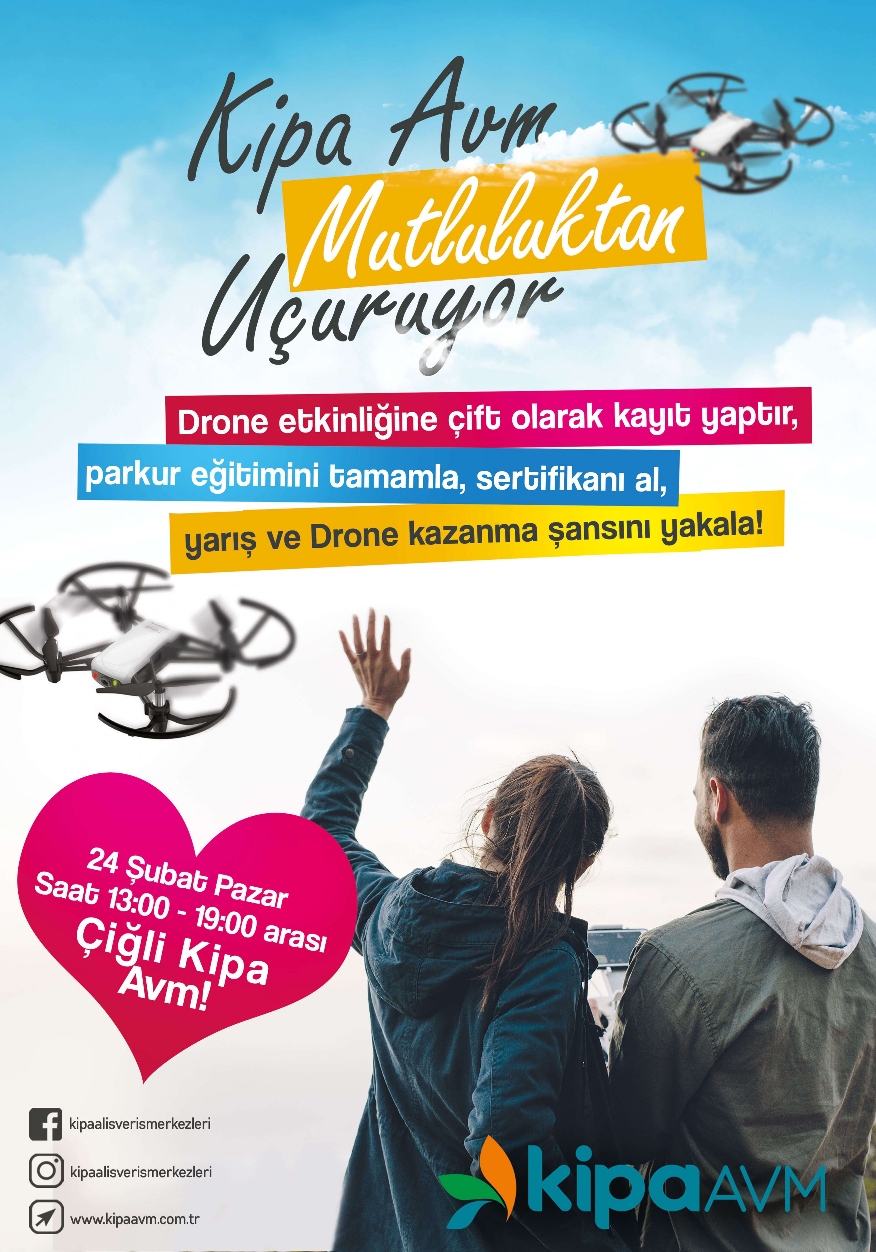 &Ccedil;iğli Kipa AVM Mutluluktan U&ccedil;uyor!