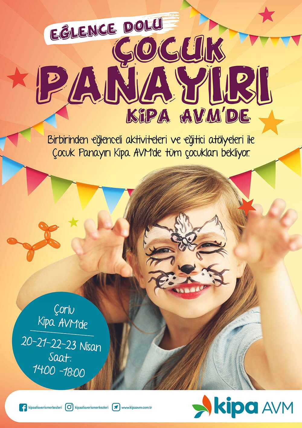 Eğlence Dolu &Ccedil;ocuk Panayırı Kipa AVM&rsquo;de!