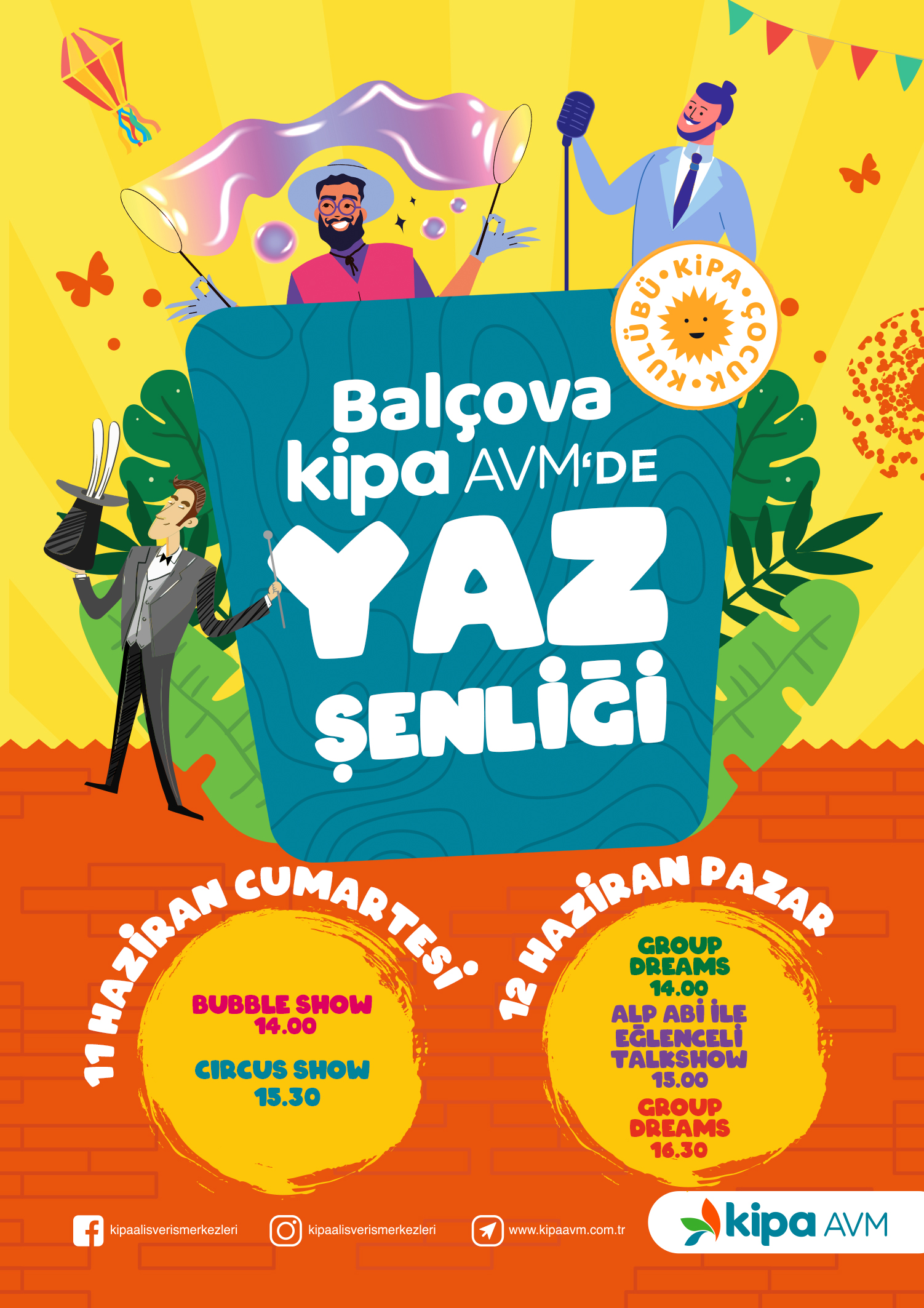 Bal&ccedil;ova Kipa AVM'de Yaz Şenliği!