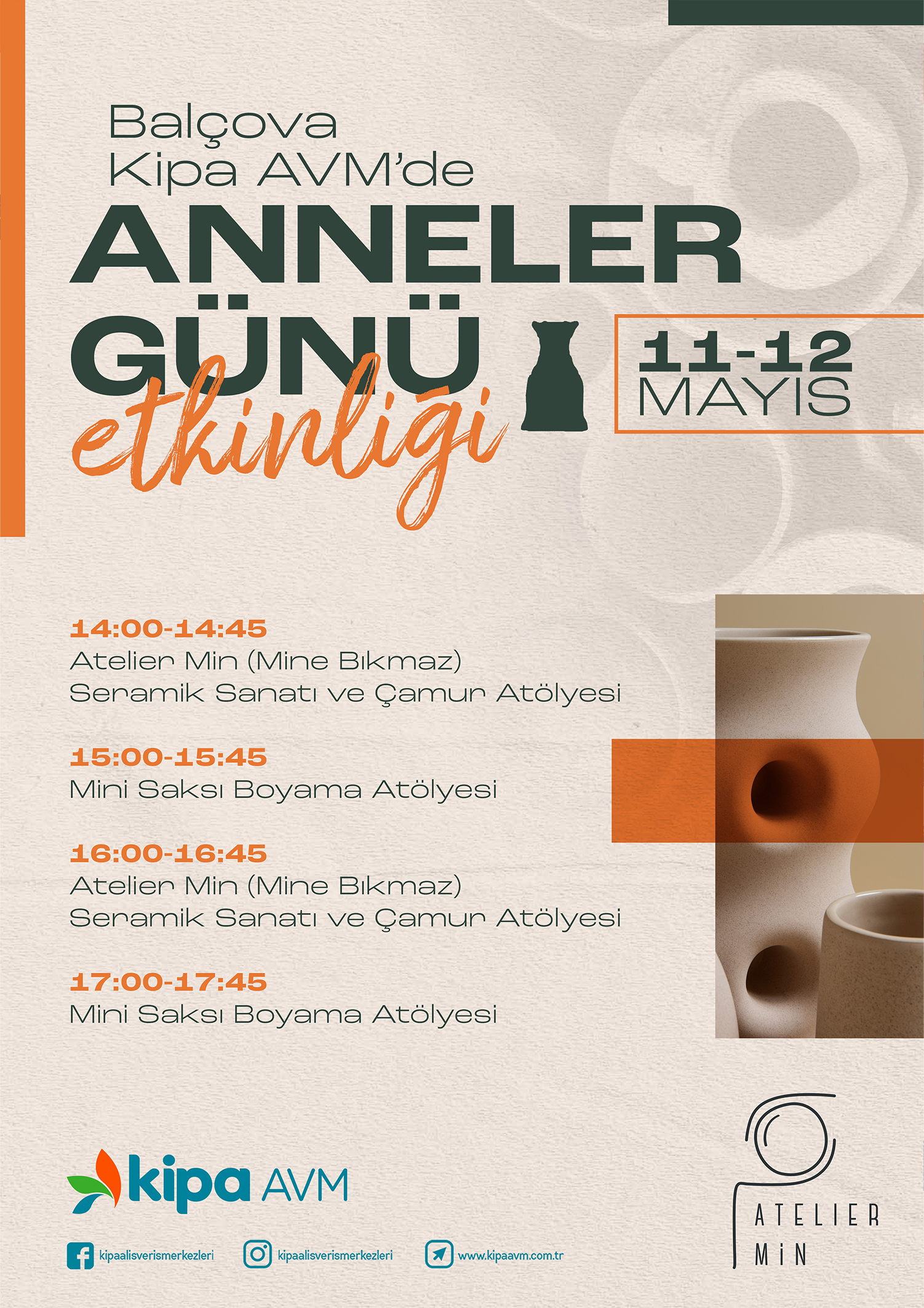 Bal&ccedil;ova Kipa AVM'de Anneler G&uuml;n&uuml; Etkinliği!