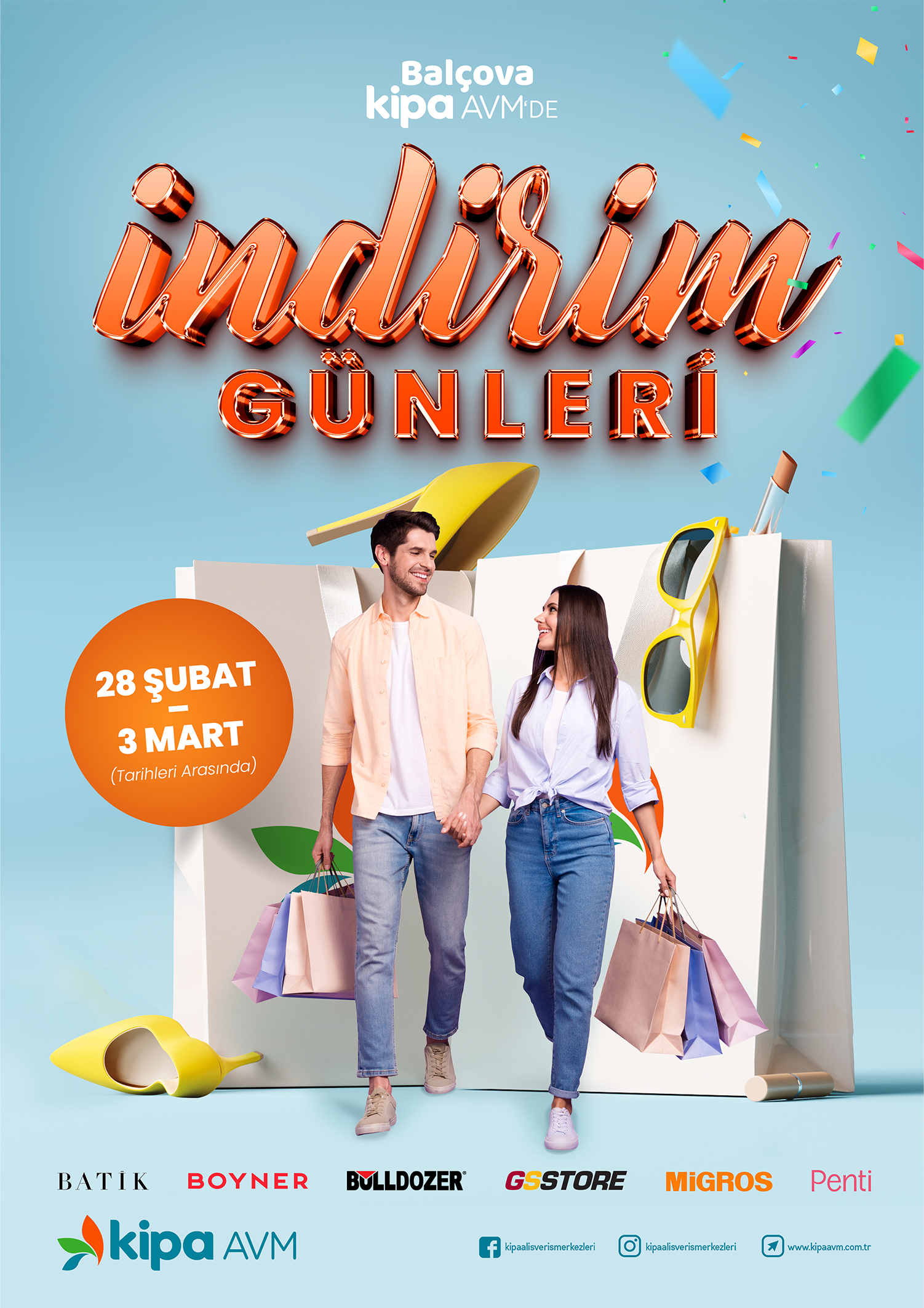 Bal&ccedil;ova Kipa AVM'de İndirim G&uuml;nleri!