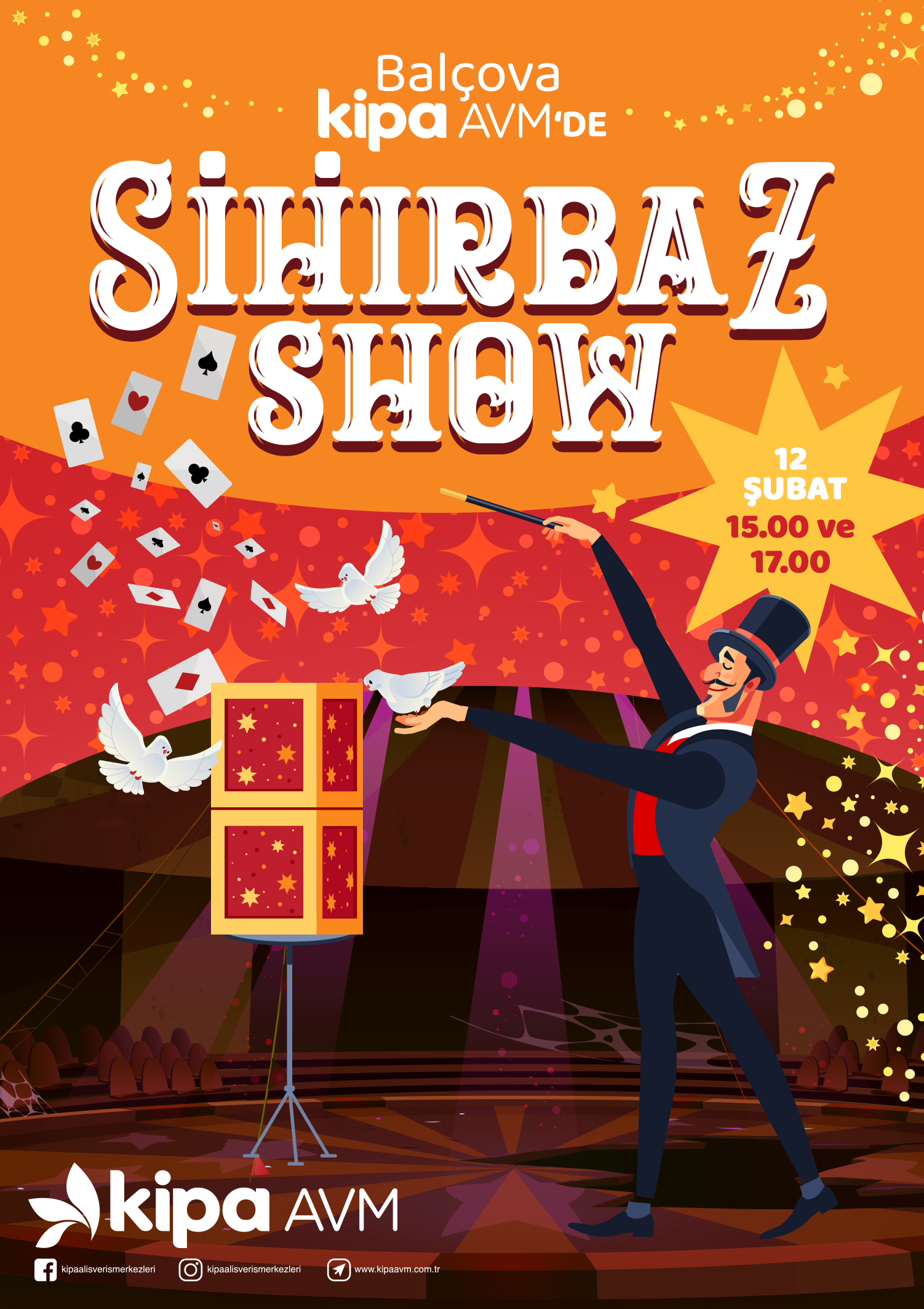 Bal&ccedil;ova Kipa AVM'de Sihirbaz Show!
