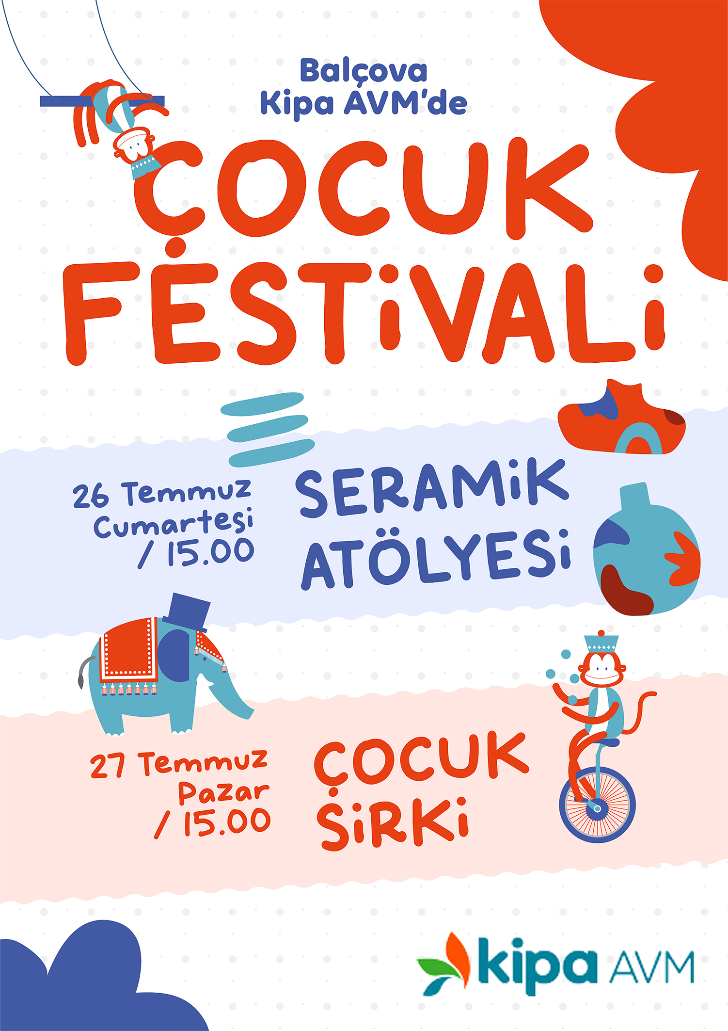 Bal&ccedil;ova Kipa AVM'de &Ccedil;ocuk Festivali!