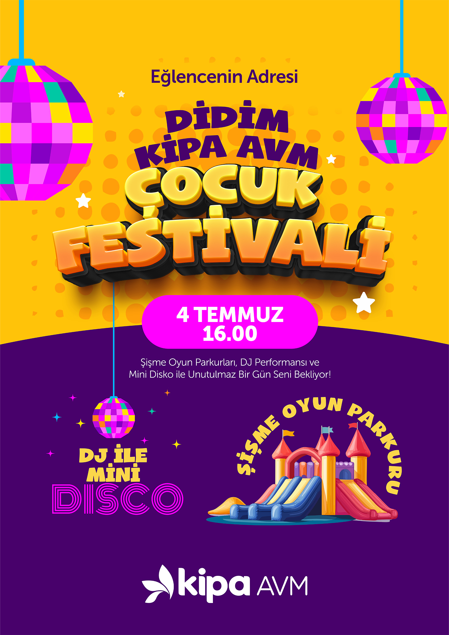 Didim Kipa AVM'de &Ccedil;ocuk Festivali!