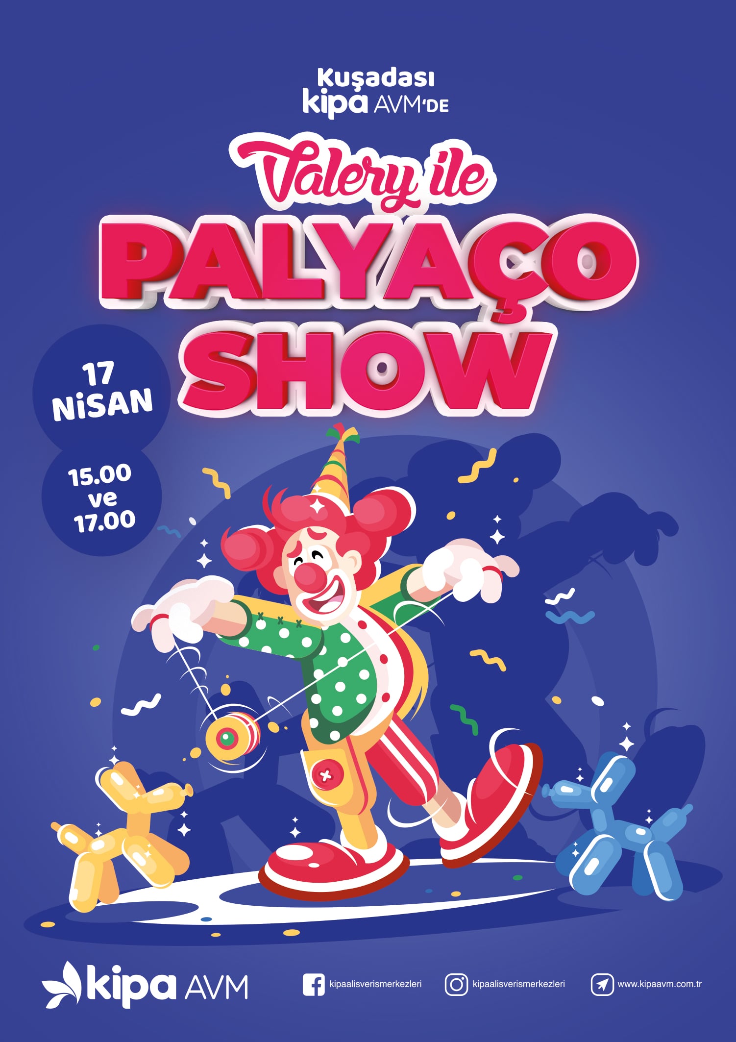 Valery ile Palya&ccedil;o Show Kuşadası Kipa AVM'de!