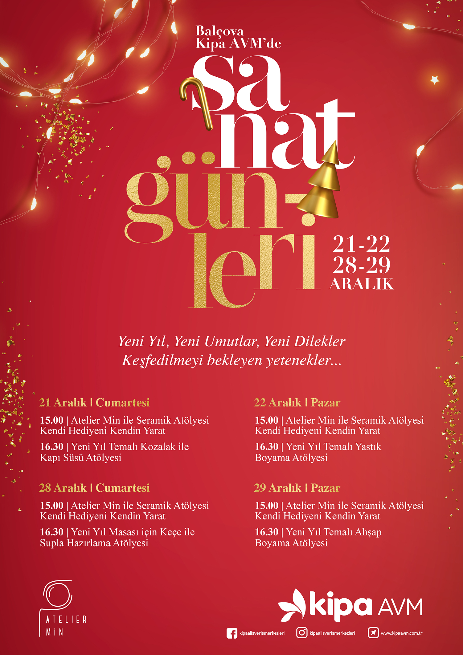 Bal&ccedil;ova Kipa AVM'de Sanat G&uuml;nleri!