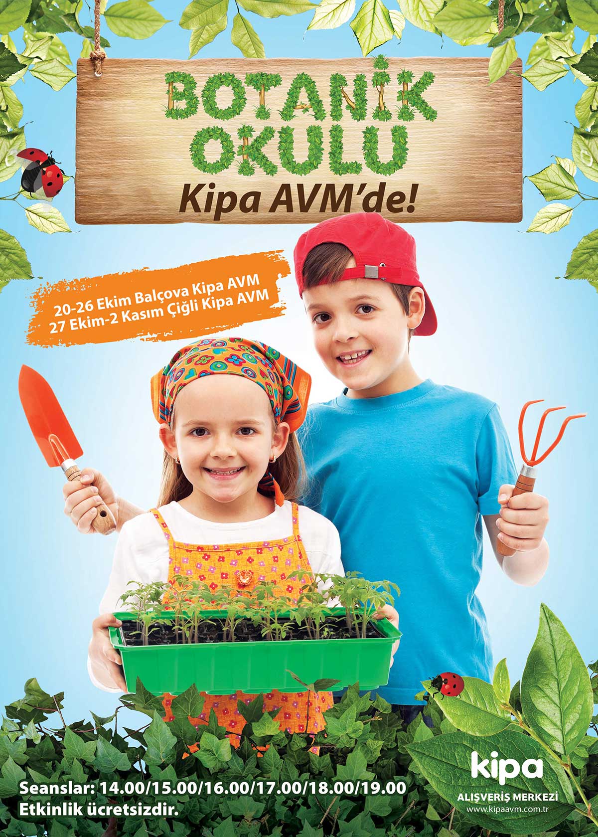 Botanik Okulu Kipa AVM&rsquo;de!