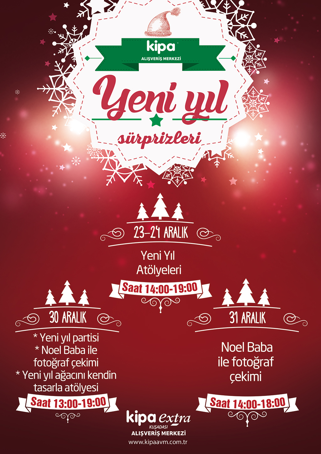 Yeni yıl S&uuml;rprizleri Kuşadası Kipa AVM&rsquo;de!