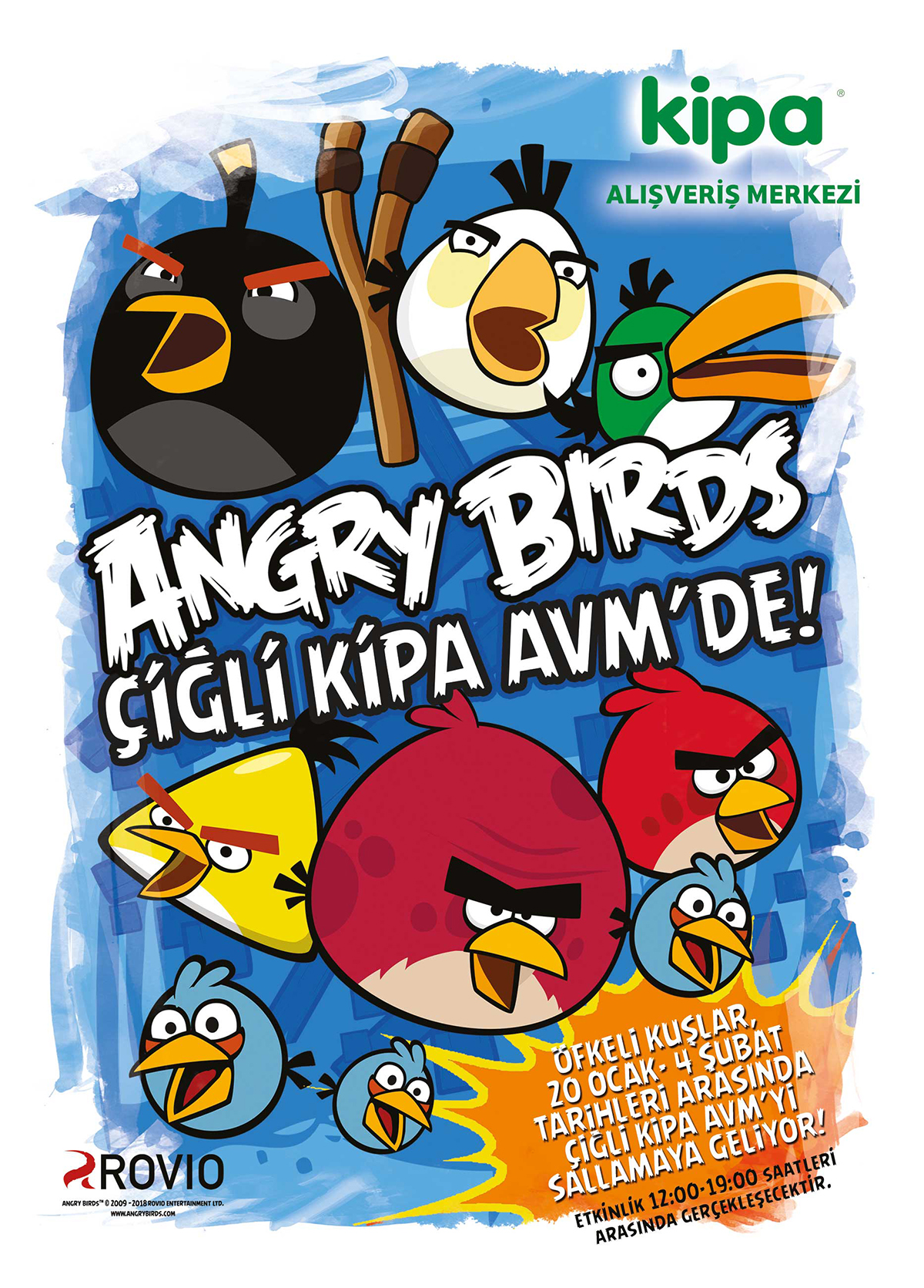 Angry Birds &Ccedil;iğli Kipa AVM&rsquo;de!